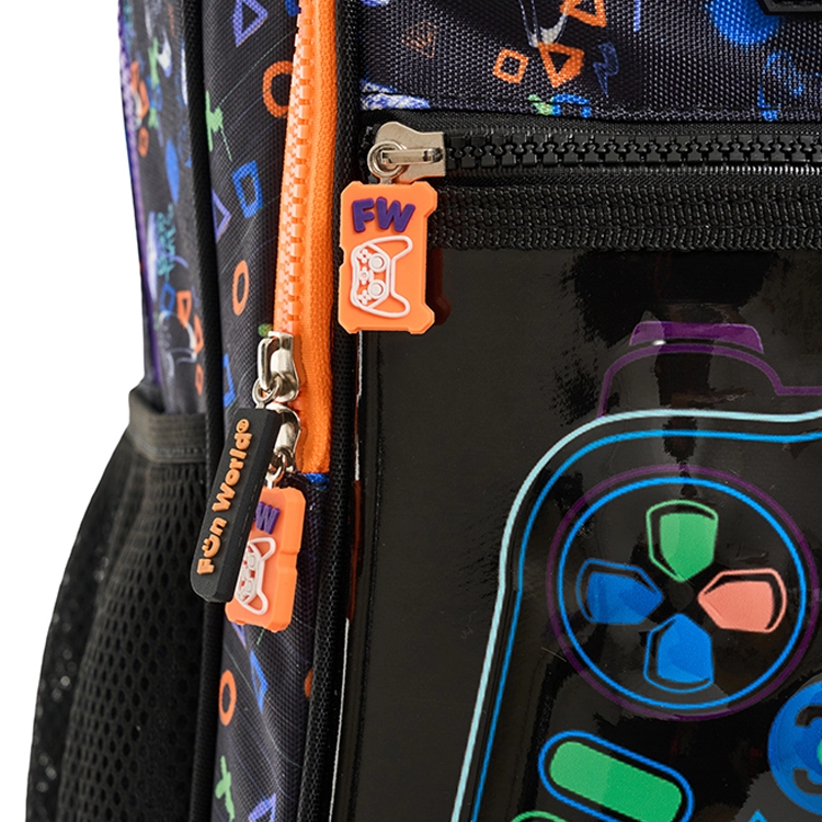 Mochila Escolar FW 2026 Fun World Game On 18" con Carro Desmontable Art.202157